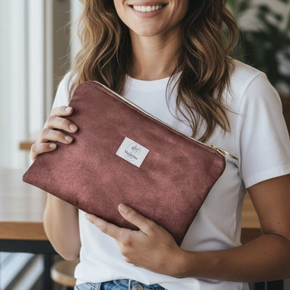 Pochette Plate Marsala